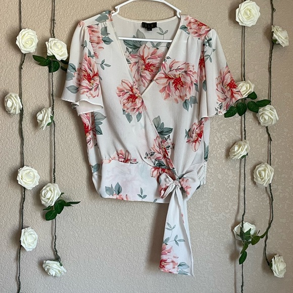 OLM Tops - OLM Floral Shirt